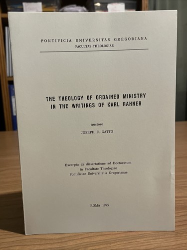 Joseph gatto the theology - theology, of