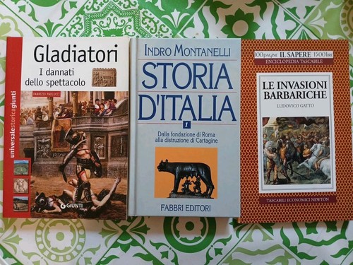 Gladiatori montanelli - gladiatori, +